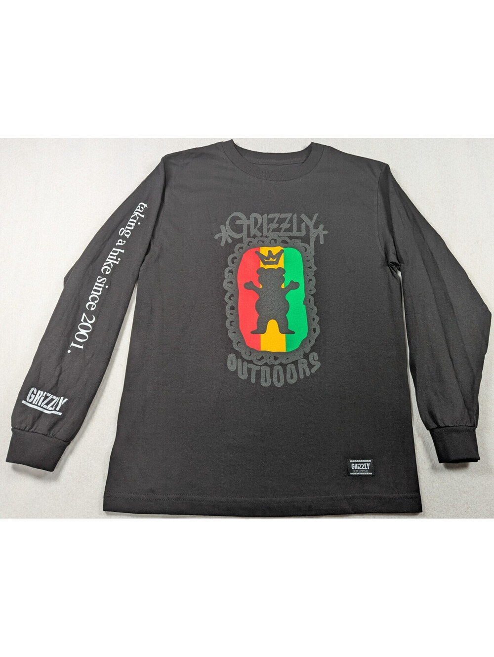 Grizzly Outdoors - Men's - Black Long Sleeve Shirt - Size: S